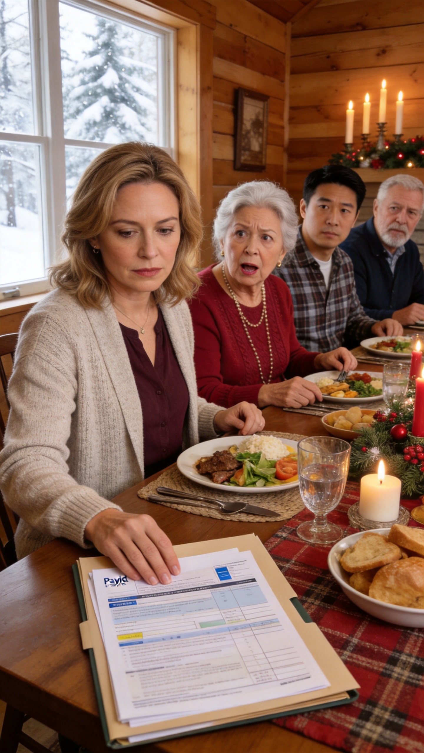 At Holiday Lunch, Mom Told Me To Stop Depending On The Family - Three Days After I Canceled Every Bill I Had Quietly Paid, The Cabin Went Cold