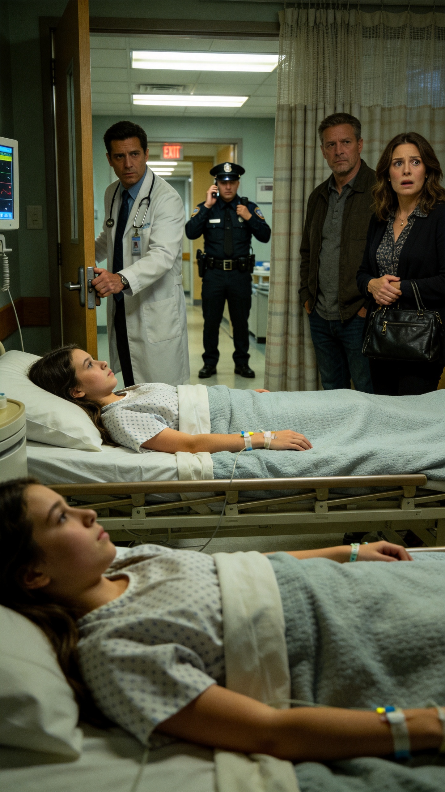 My Stepfather Beat My Twin Sister and Me Until We Blacked Out, Then Dragged Us Into the ER While My Mother Whispered, "They Fell Down the Stairs"—But the Doctor Locked the Door and Told Security, "Call 911"