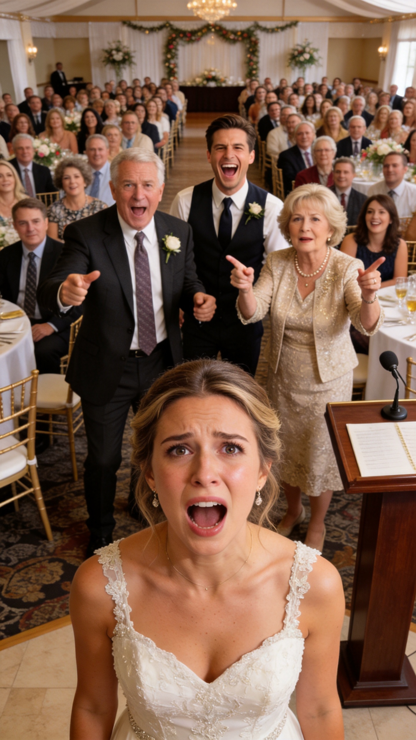 My In-Laws Spent the Wedding Toast M0cking My Mother’s Poverty to Entertain 500 Guests, and When My Fiancé Joined the Laughter, I Realized I Wasn’t Marrying into a Family