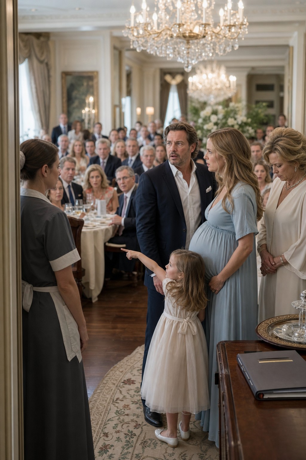My Five-Year-Old Daughter Pointed at My Pregnant Fiancee and Said the Maid Was Her Real Mommy - Then Five Years of Family Lies Fell Apart