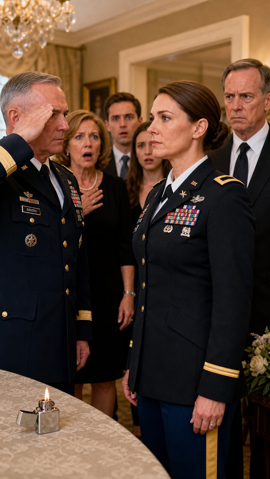 Ten Years After My Family Cut Me Off for Becoming a Military Doctor, I Returned for My Grandfather's Funeral, and a Defense Official Saluted Me Before My Father Could Finish Mocking Me