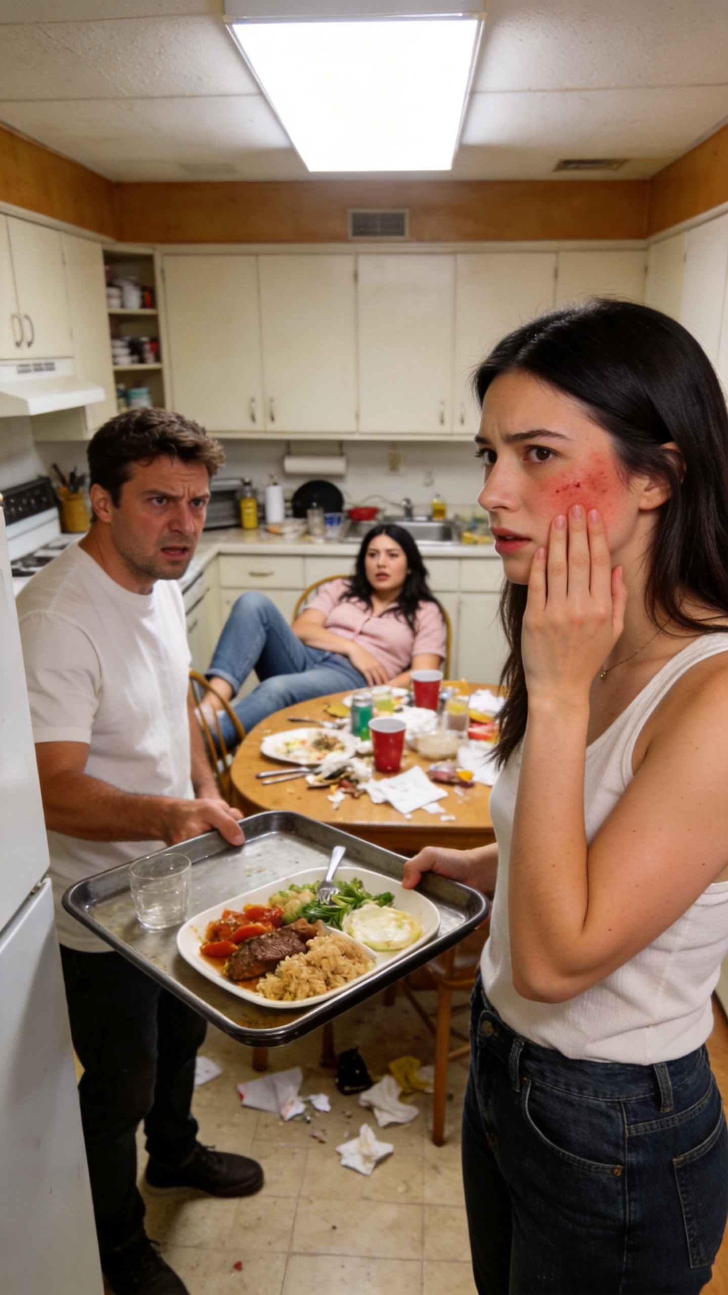 Just three days after our wedding, I declined to bring dinner to my sister-in-law as she sat engrossed in the TV. My husband instantly flew into a rage, yelled at me, and slapped me across the face.