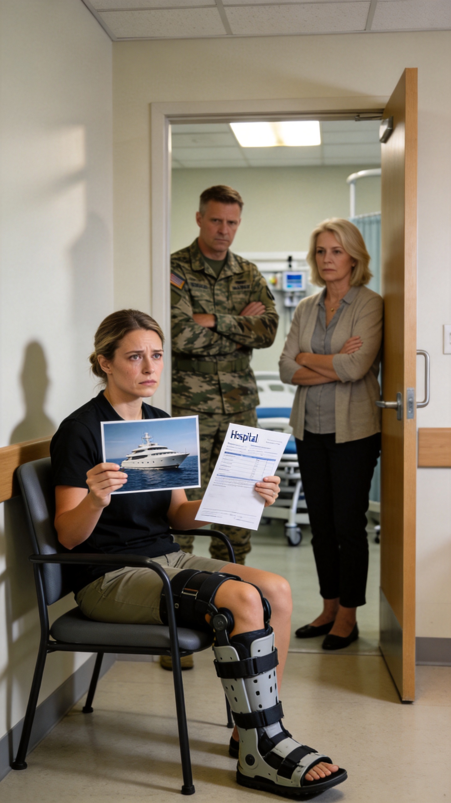 My Parents Bought My Sister a $150,000 Yacht While I Begged From a Military Clinic for $5,000 to Save My Leg