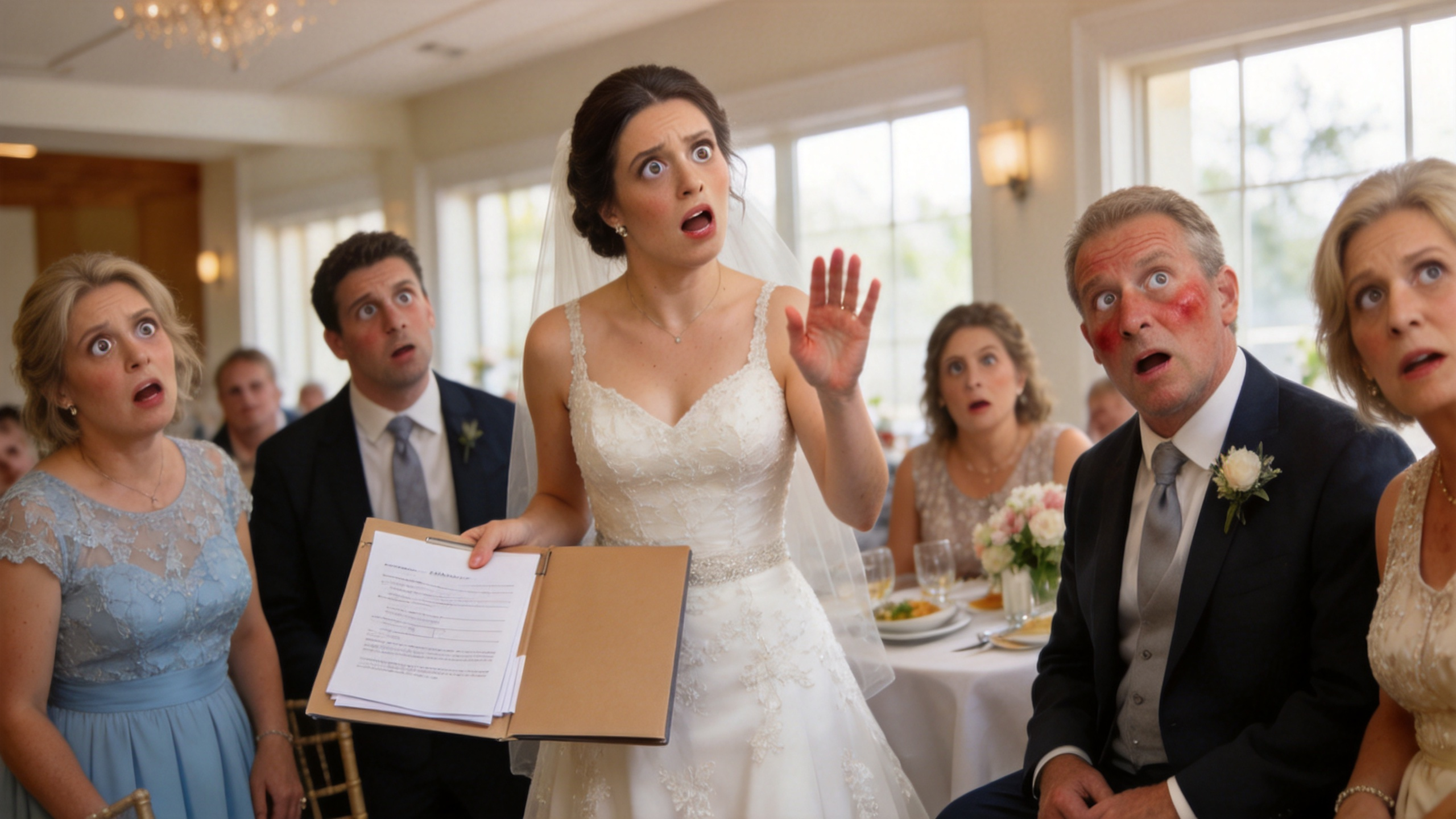 The Wedding Of Deception Began With A Public Slap, But The Bride's Hidden Documents Turned The Celebration Into A Trial No One Could Escape