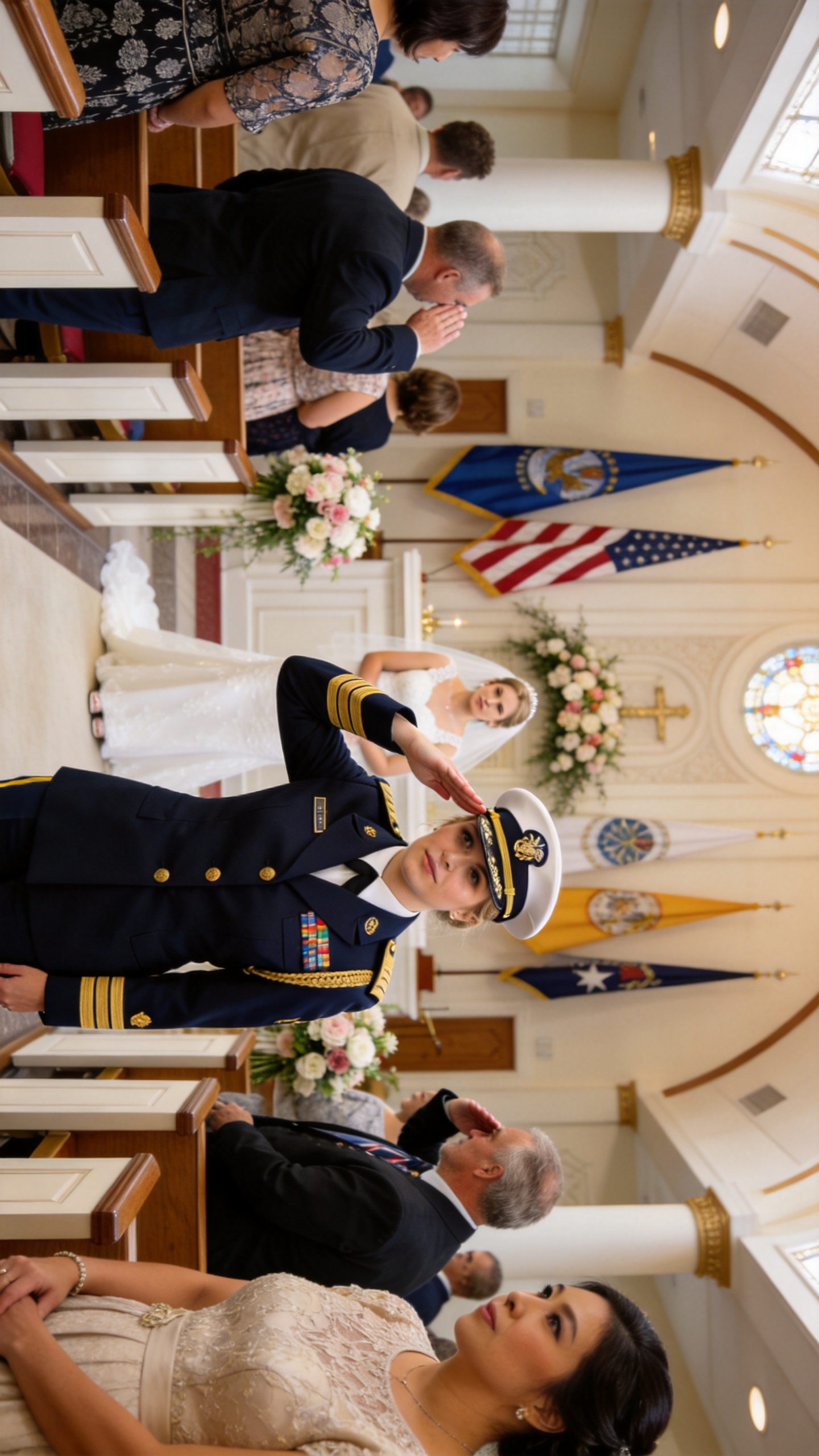 My Sister Said My Navy Uniform Would Spoil Her Royal-Style Wedding, Removed Me From The Guest List, And Posed Like I Never Existed - Then The Salute At The Altar Changed Everything.