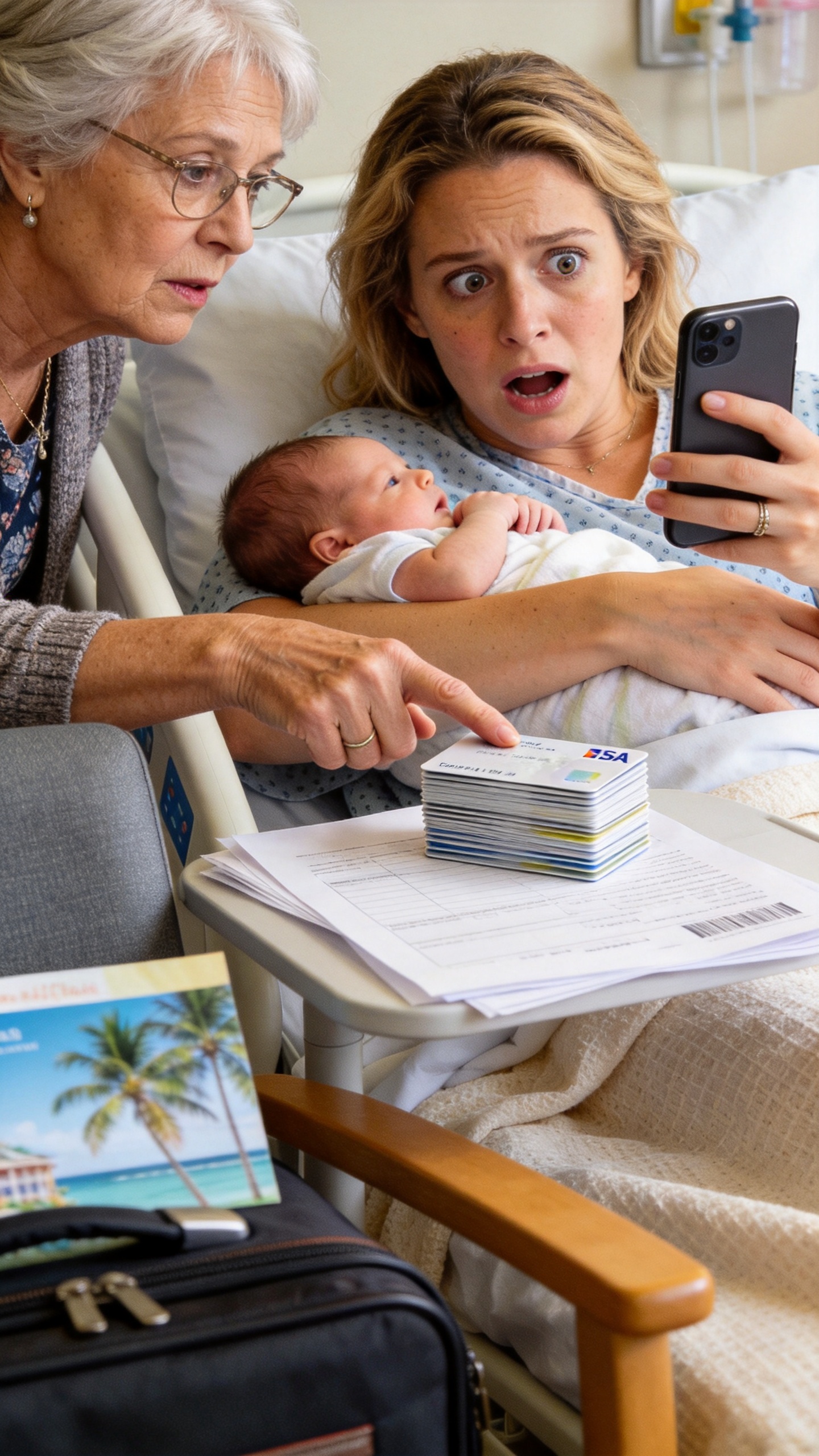 Hours After Giving Birth, I Learned My Husband Used Our Baby's Emergency Fund To Vacation In Hawaii With His Mistress