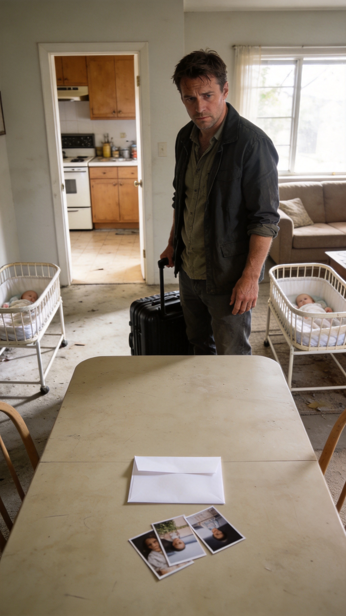 My Husband Left Me Alone With Our One-Month-Old Twins And Flew To Europe. A Month Later, He Came Home To An Empty House, Divorce Papers, And The Photos He Thought I Would Never Find