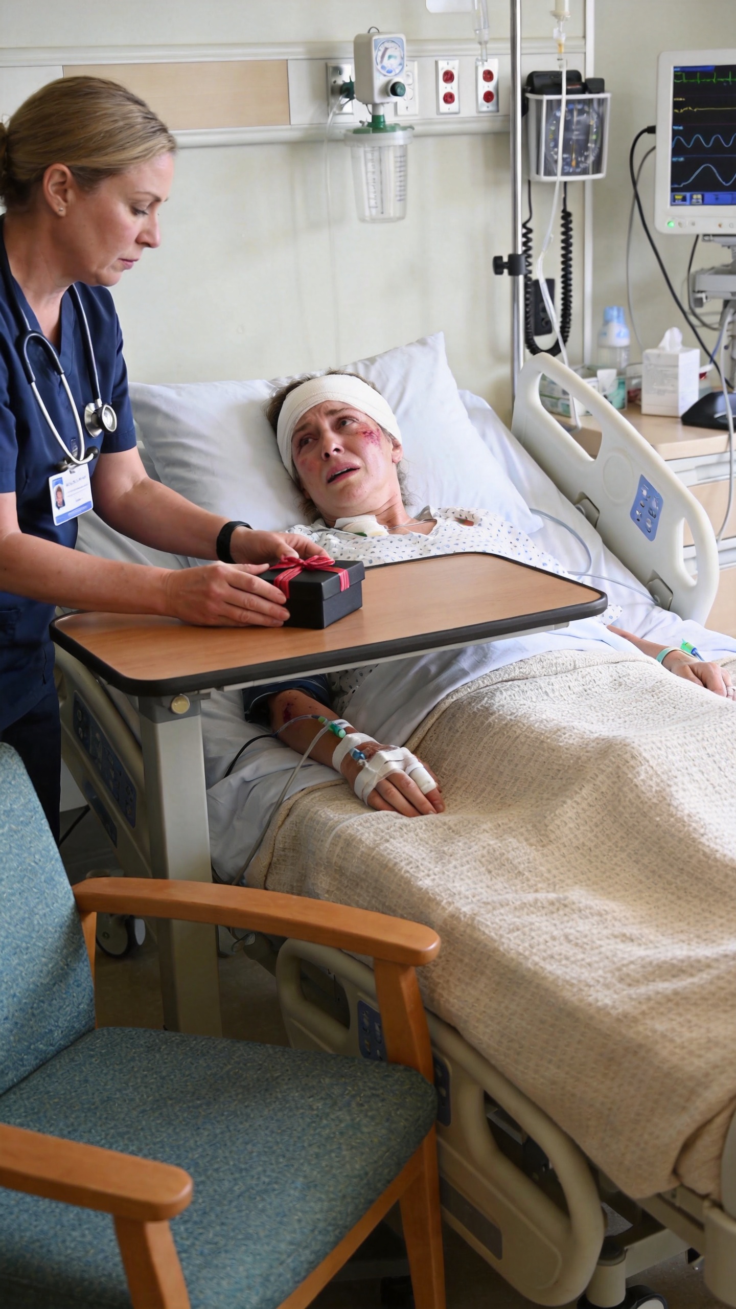On My Way Home For Thanksgiving, I Crashed And Was Rushed Into Emergency Surgery For Broken Ribs And Internal Bleeding. When The Doctor Called My Parents, They Said, "We'll Come If She Dies"