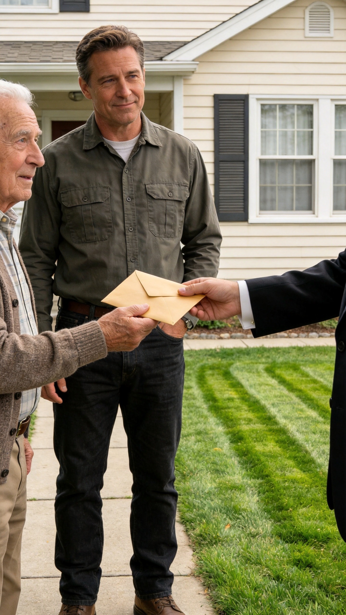 For 8 Years I Mowed My Elderly Neighbor's Lawn for Free - After Her Funeral, Her Lawyer Gave Me a Sealed Envelope and Said, "She Wanted You to Have This"