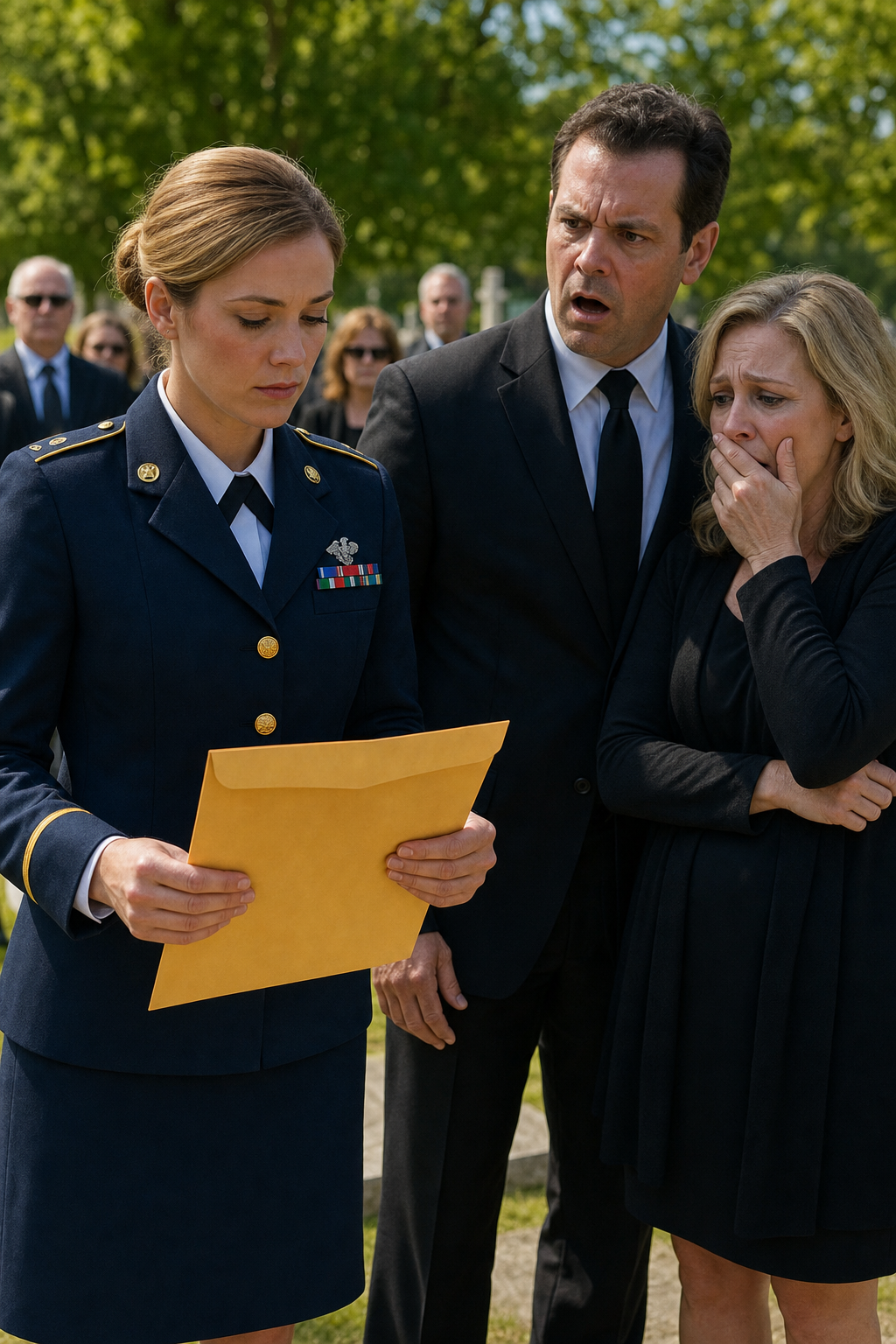 I Walked Into My Ex-Husband's Family Funeral With Five Children at My Side, and the Whispers Started Before We Even Reached the Grave. But the Moment He Finally Looked at Them and Saw His Own Face Reflected in All Five, the Woman Who Helped Destroy My Marriage Turned So Pale I Knew the Past Was About to Collapse in Front of Everyone.