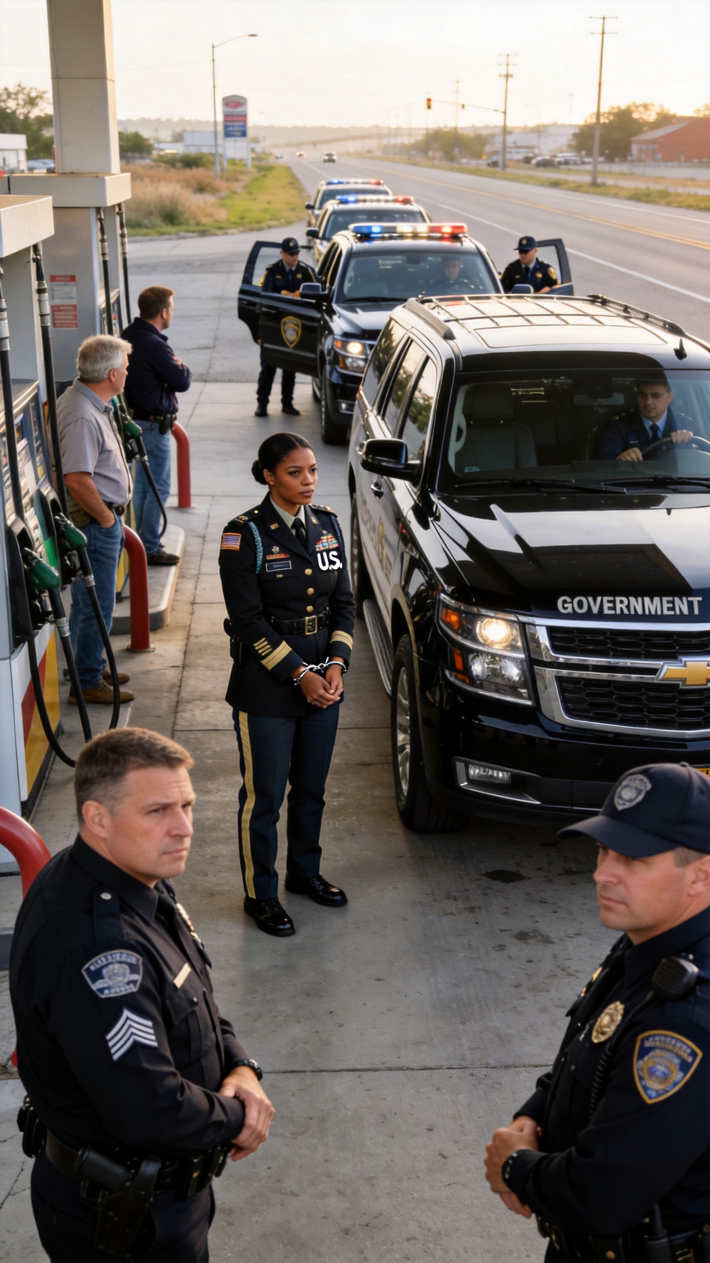 I Was Handcuffed At A Virginia Gas Station Because Two Cops Refused To Believe My Military Uniform And Government SUV Were Mine