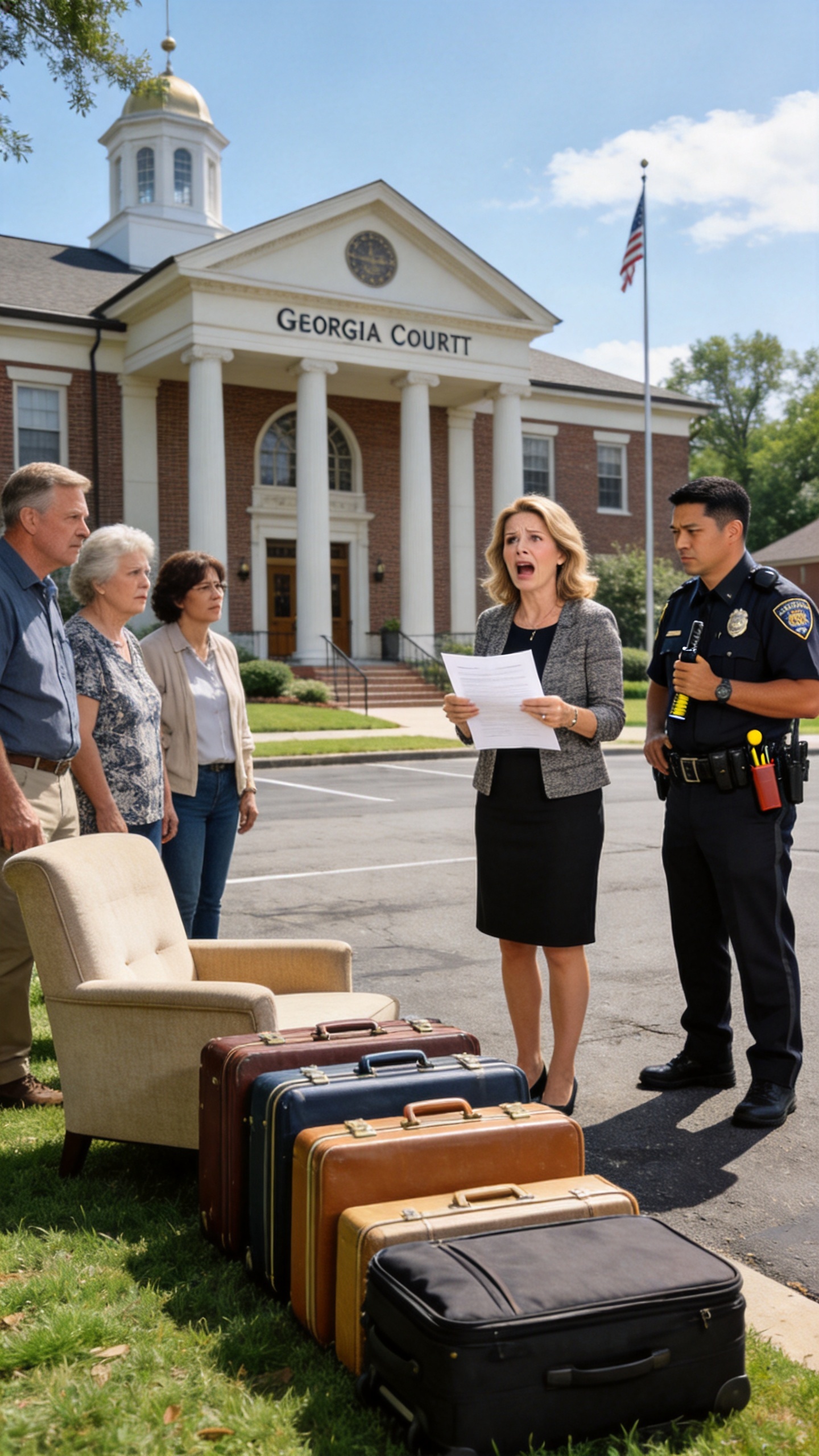 My Ex-Mother-In-Law Clapped Outside The Courthouse After My Divorce Was Final, Then Took The Family To Celebrate My Humiliation - But When They Returned To The House, The Sheriff Was Waiting And Everything On The Lawn Was Theirs