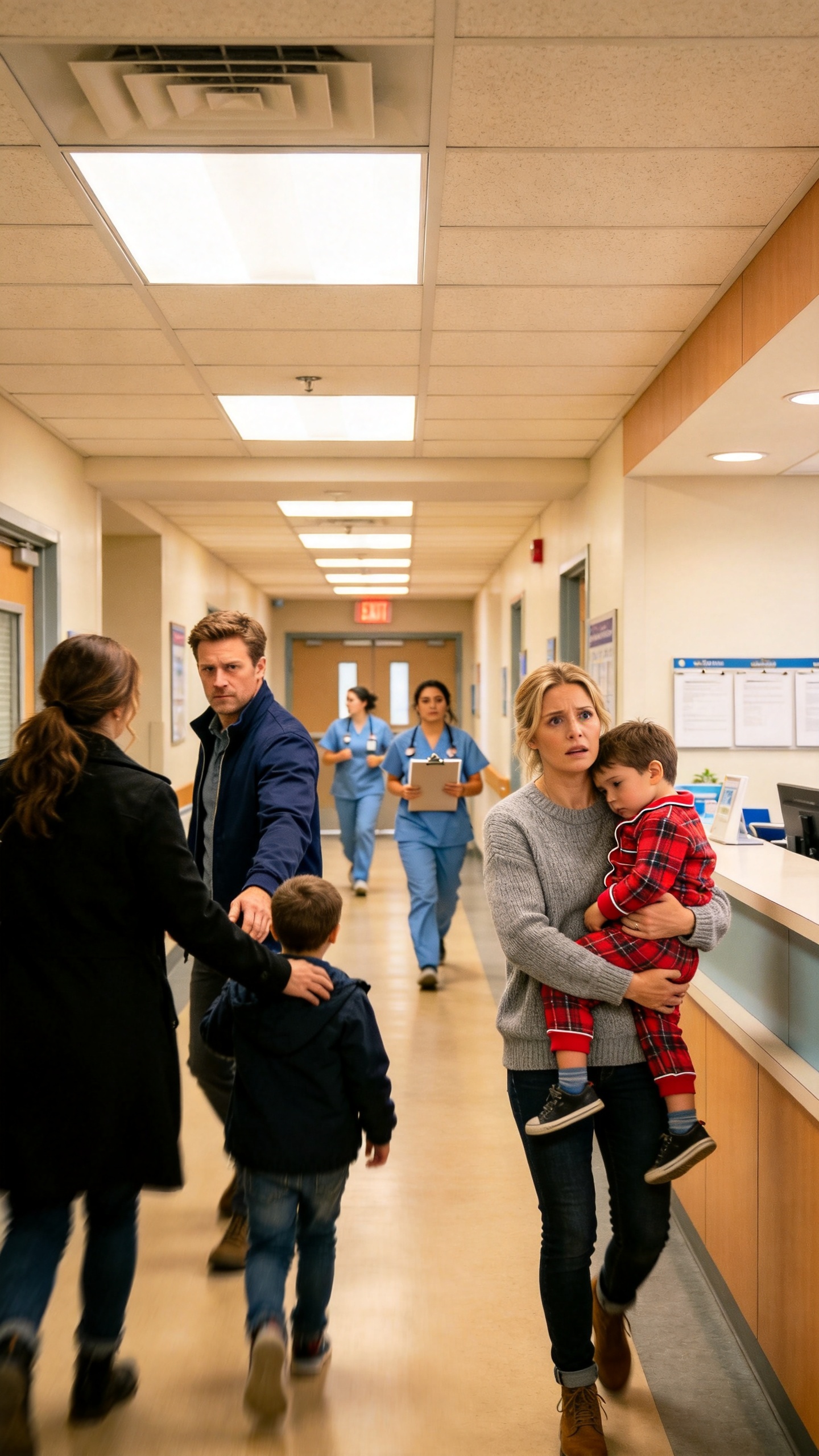 I held our feverish son as his body convulsed, begging for help, while my husband chose his mistress’s child first at the ER.
