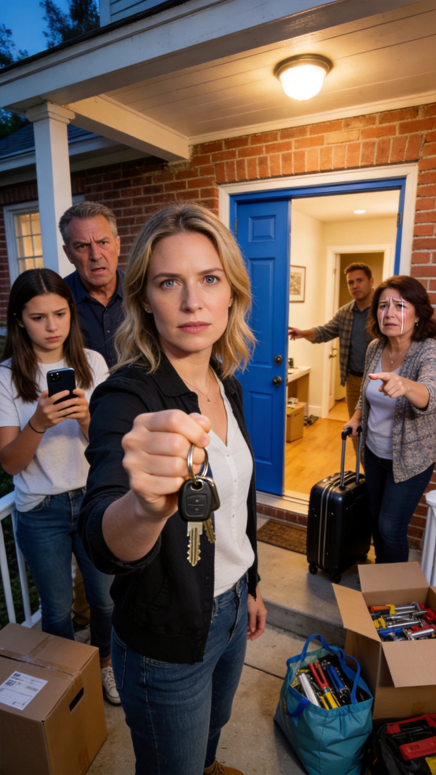 My Family Never Helped Me Buy A Single Thing, But The Moment They Saw My New House, They Treated It Like Family Property. I Changed The Locks Before They Finished Choosing Rooms