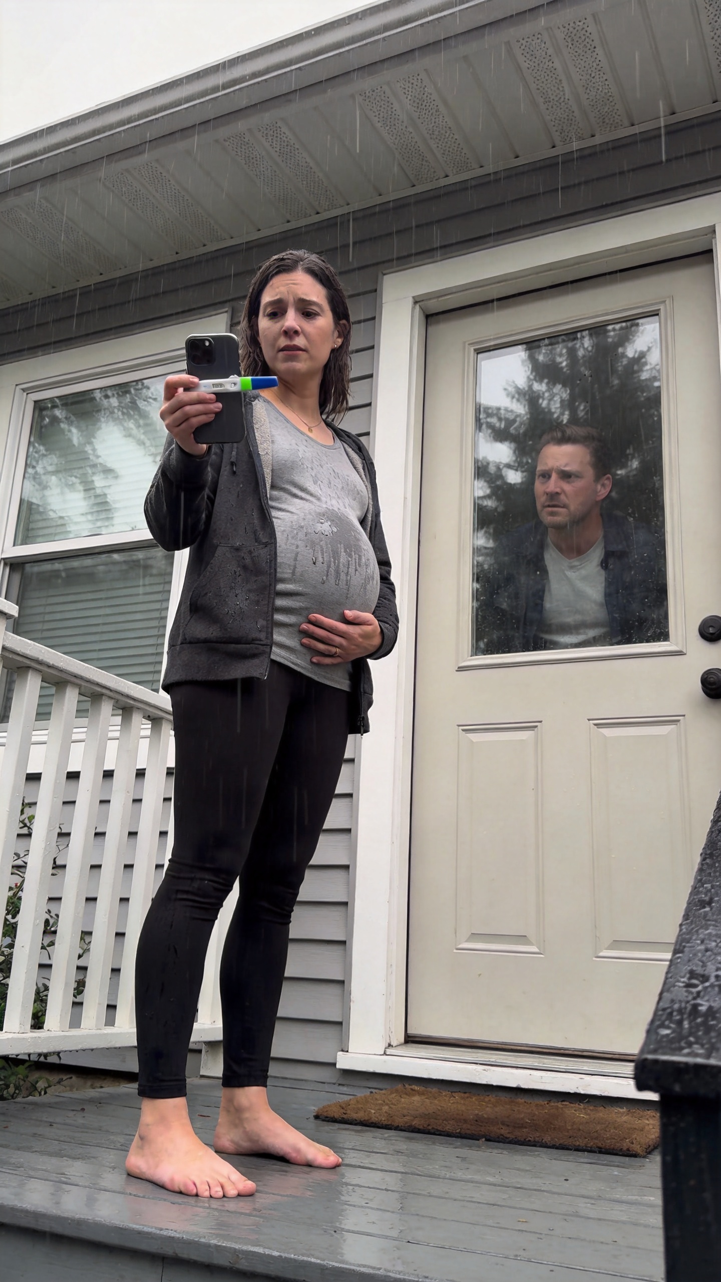 My Husband Threw My Pregnancy Test Into The Rain And Locked Me Out, But Before My Phone Died A Lawyer Said My First Love Had Left Me $77 Million With One Condition
