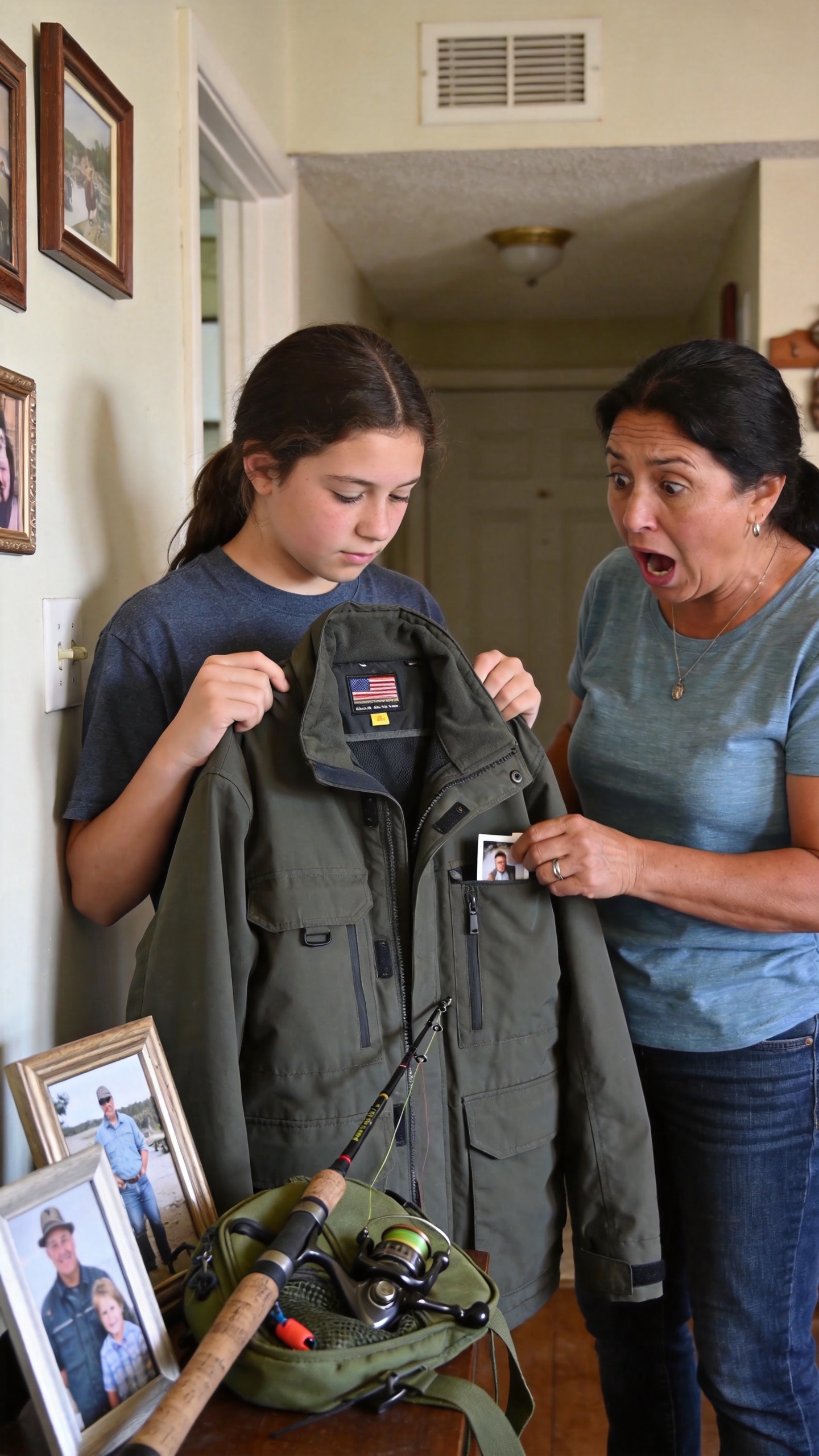 My Husband Went Fishing with His Brother but Never Came Back – A Year Later, My Oldest Daughter Told Me, 'I Found Dad's Jacket at My Uncle's House. Look What Was in the Pocket'