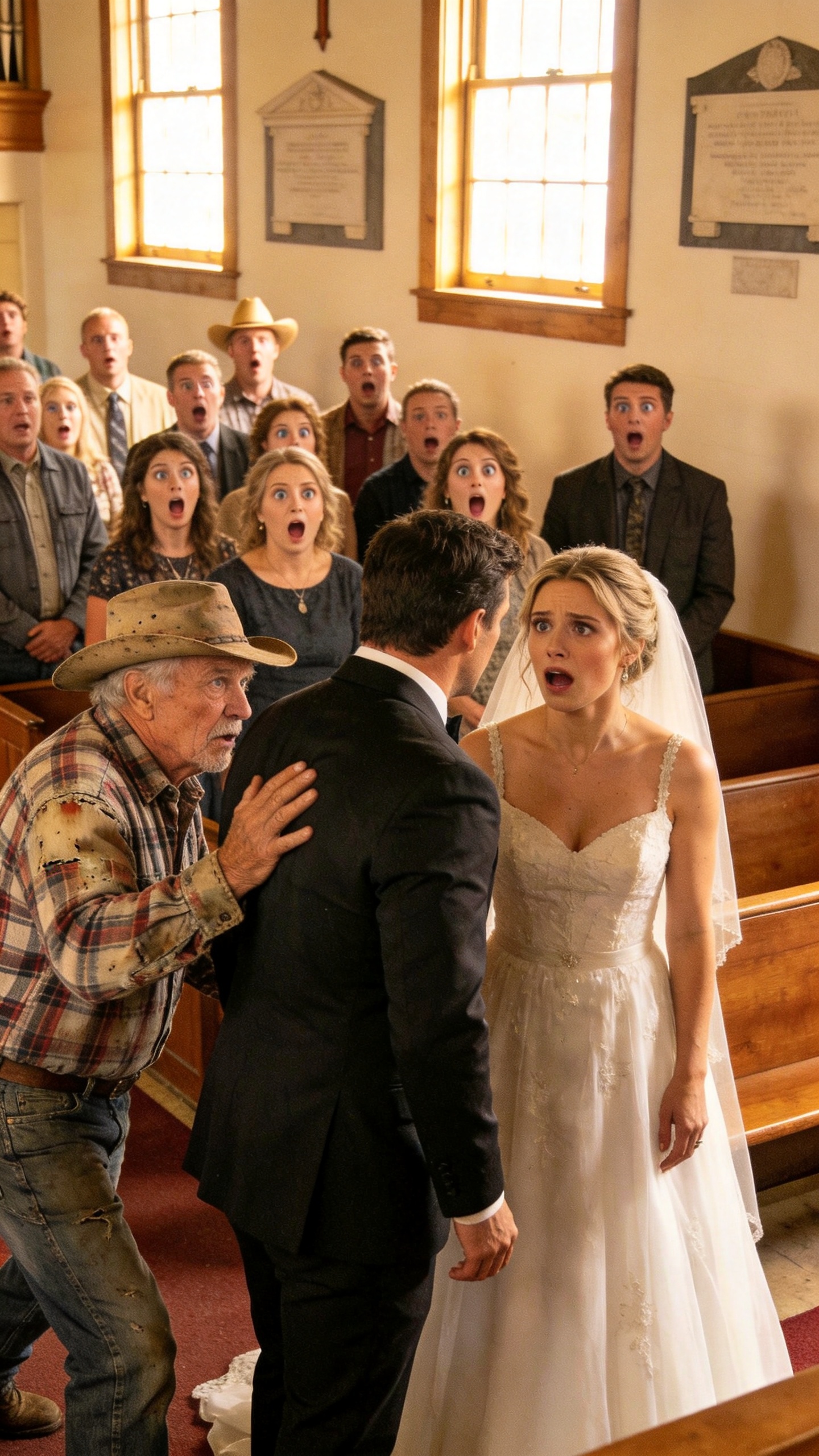 He left me standing at the altar in front of 200 guests and yelled, "I can't marry a barren woman!" But before I hit rock bottom, a widowed farmer made me a proposal that left everyone speechless
