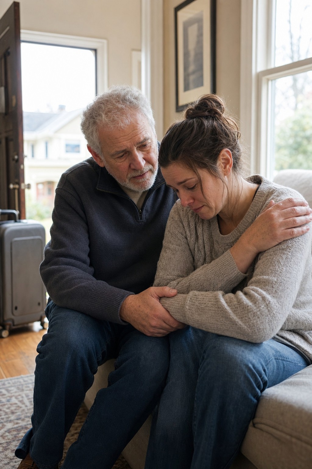 I tried to hide my stepmom's abuse, but my grandfather noticed. In tears, I told him the truth. "Pack your things," he said. "You're staying with me. Tomorrow, we'll handle this properly."