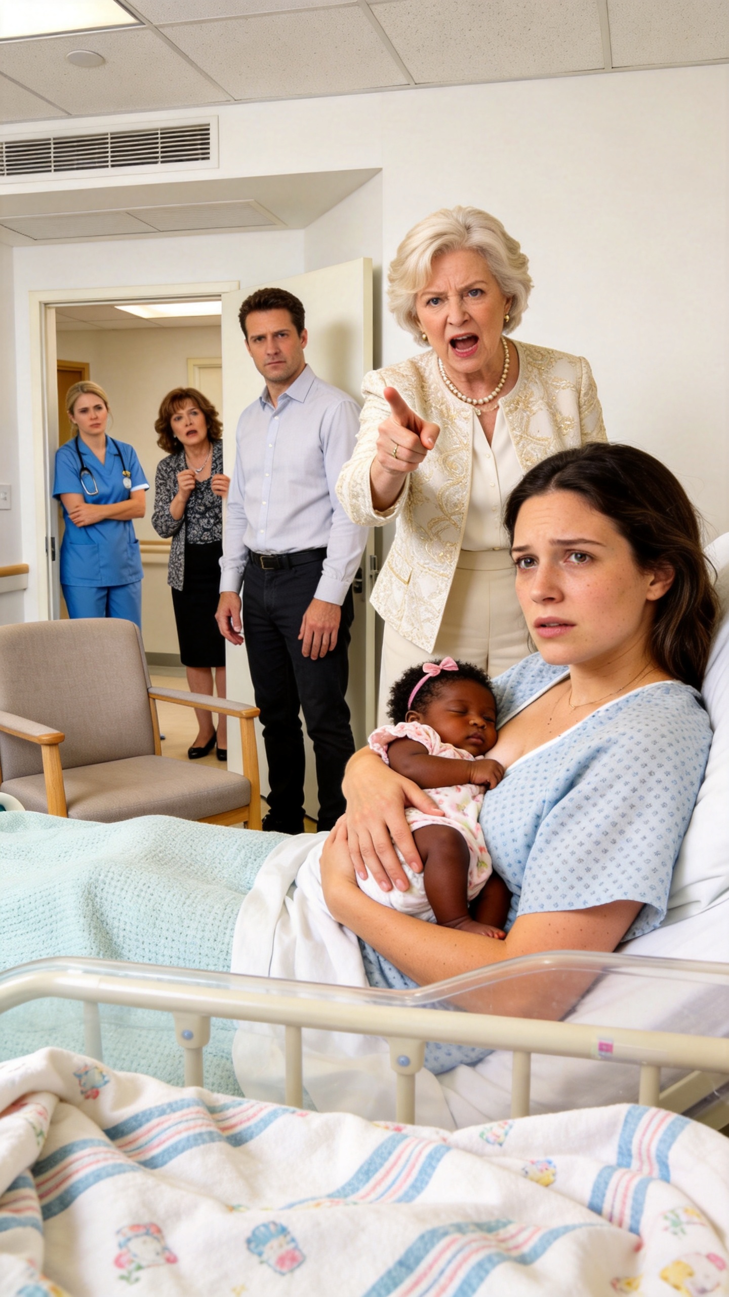 Three Hours After Childbirth, My Mother-In-Law Pointed At My Dark-Skinned Baby And Said, "Tell Us Who The Father Is," Until The DNA Test Exposed The Secret Her Family Had Buried For Thirty Years
