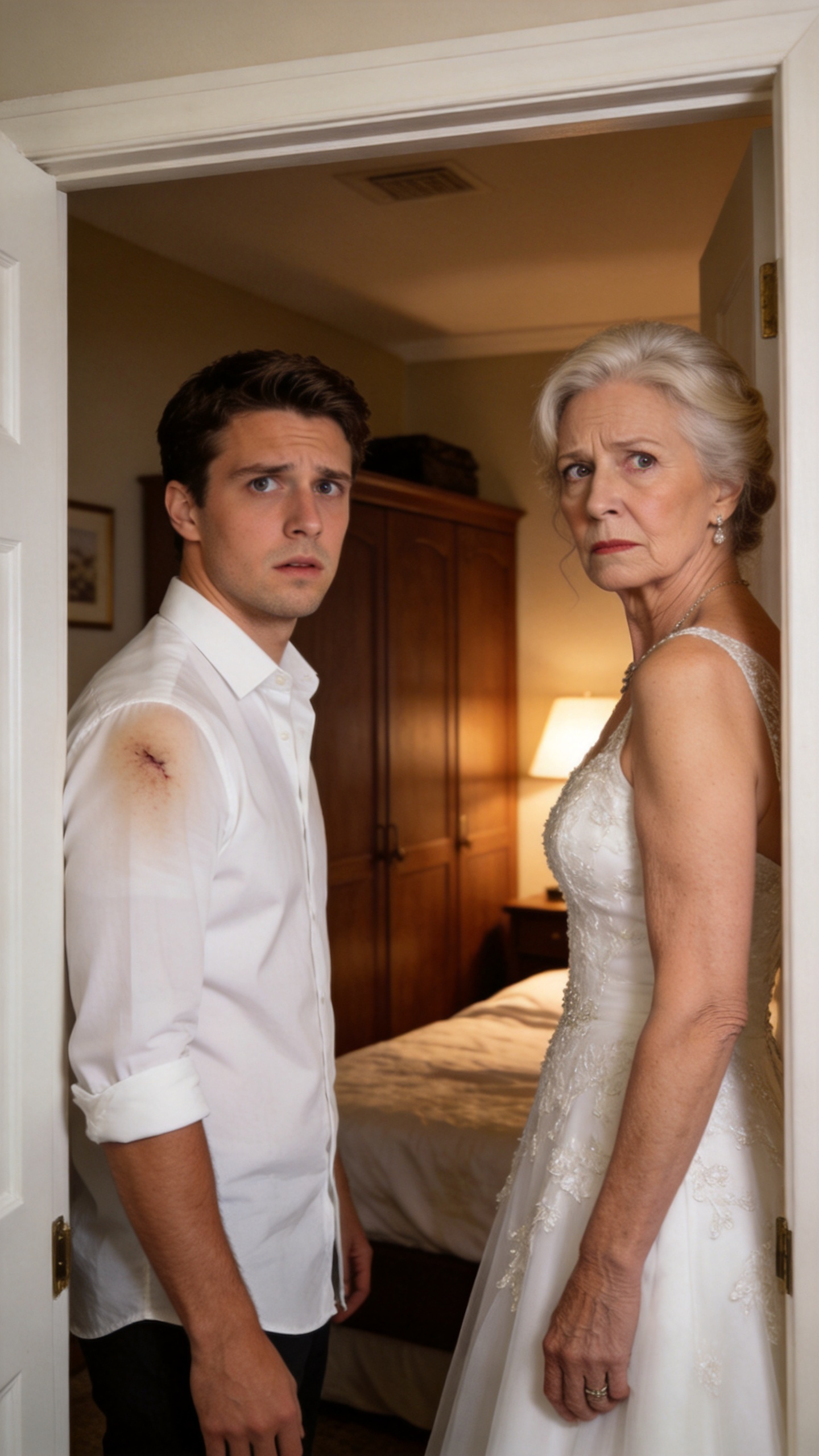 “Everyone called me crazy for marrying a 60-year-old woman,” but on our wedding night I saw a mark on her shoulder, I heard “I have to tell you the truth” and I understood that my whole life had been a lie
