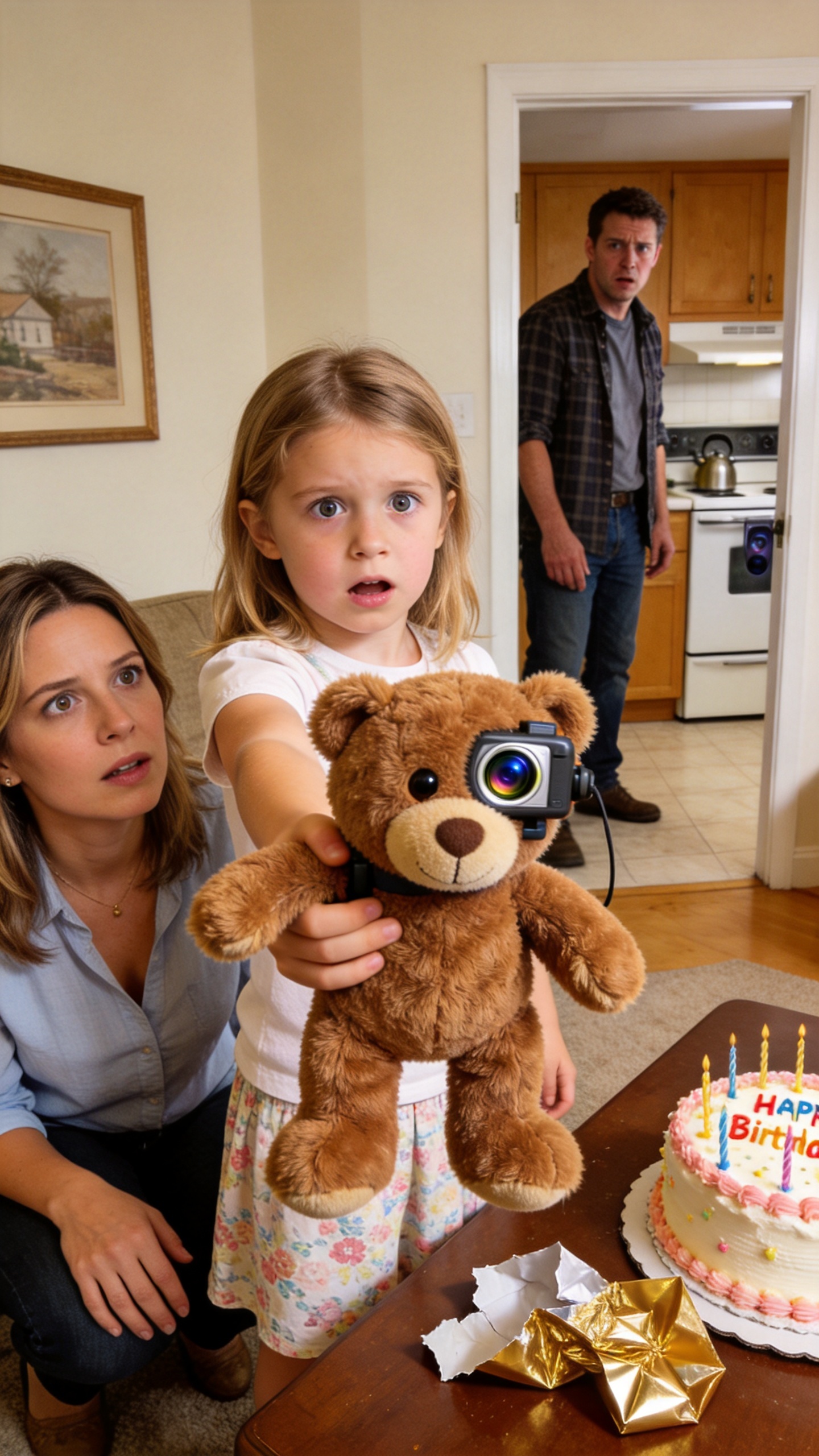 My In-Laws Sent My Six-Year-Old Daughter A Cute Brown Teddy Bear For Her Birthday. She Smiled, Froze, And Asked, "Mommy, What Is It?"