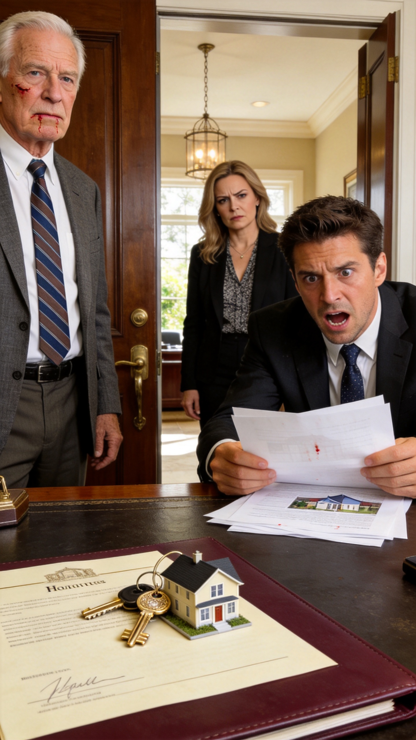 My son hit me 30 times in front of his wife... so while he was sitting in his office the next morning, I sold the house he thought was his.