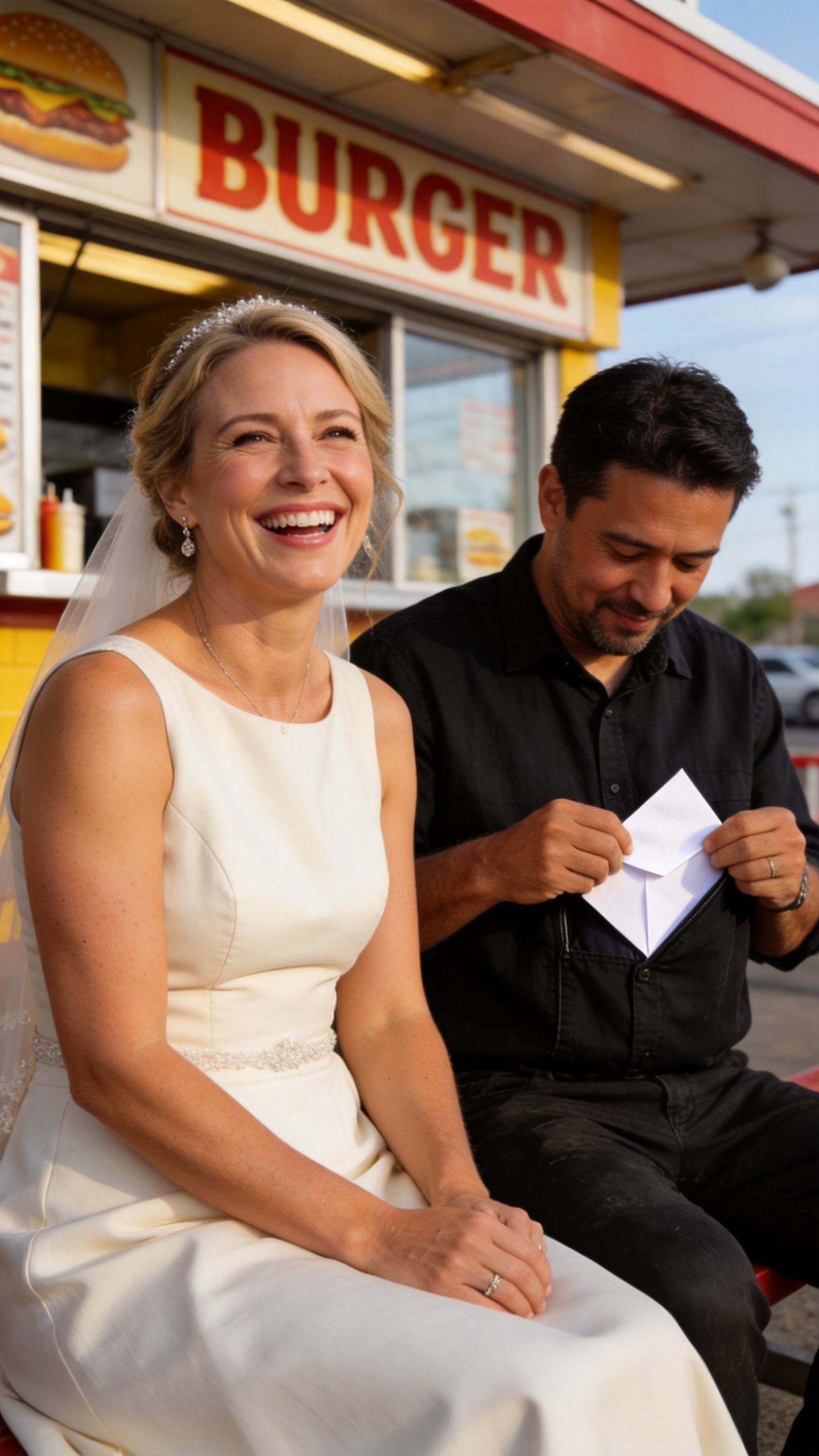 I Turned Down A Millionaire To Marry My Broke Best Friend - Then At Our Burger Wedding, He Pulled Out A Letter And Said, 'There's Something You Don't Know'