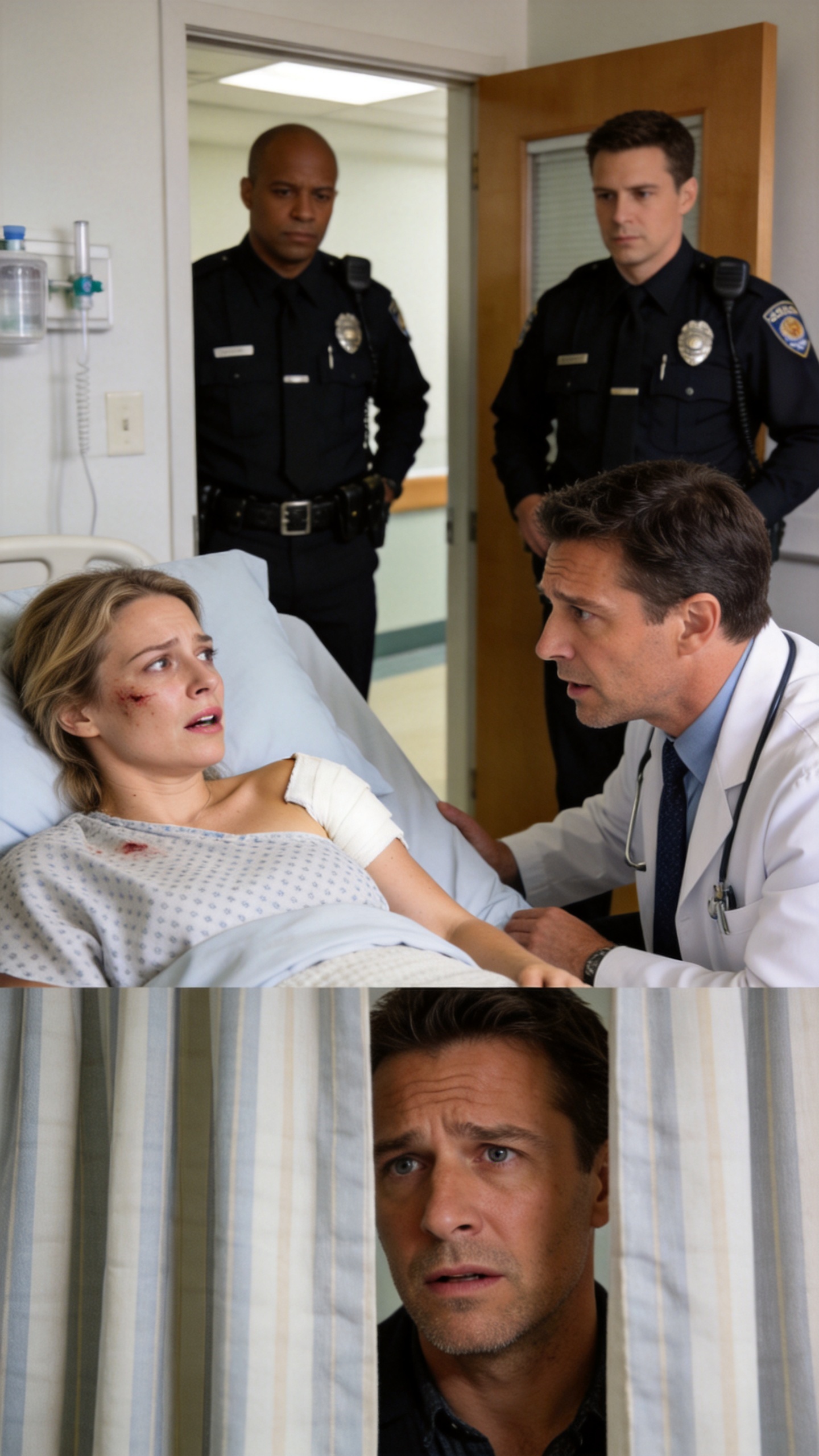 My Mother-in-Law Poured Boiling Oil Over Me Because Dinner Was Late, and the Pain Swallowed Everything Before I Collapsed. At the Hospital, My Husband Told the Doctor, "She's Always Been Clumsy. She Spilled Soup on Herself." I Lay Behind the Curtain Listening, Until the Doctor Whispered, "These Burns Don't Look Accidental, and the Police Are Downstairs."
