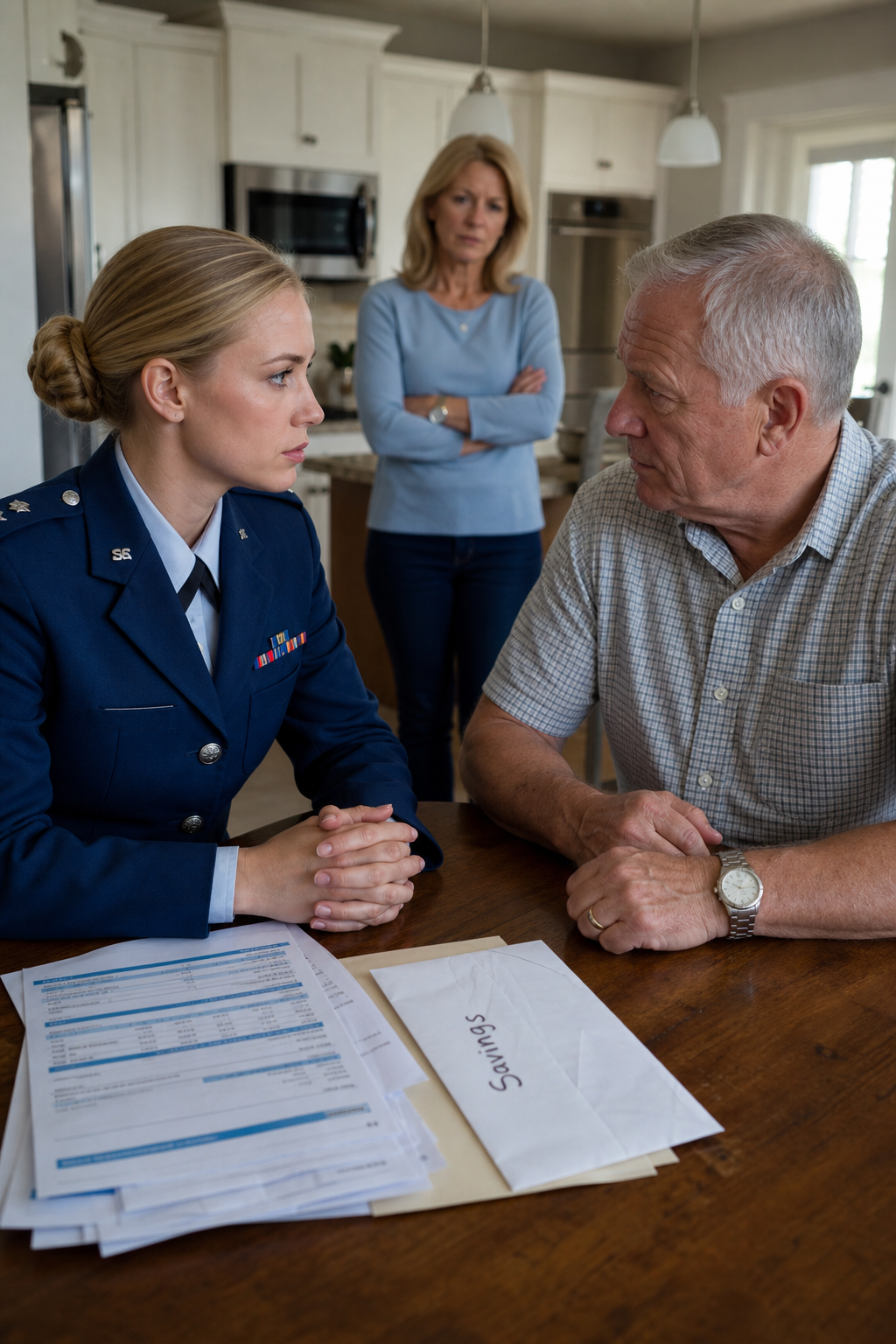 I looked my father straight in the eye and gave him one final wa:rning: “If your wife mentions my military savings one more time, the polite conversation ends. I will deal with her myself, and I will make it very clear where she stands—and why she will never touch a single cent of my money. Do you understand?”