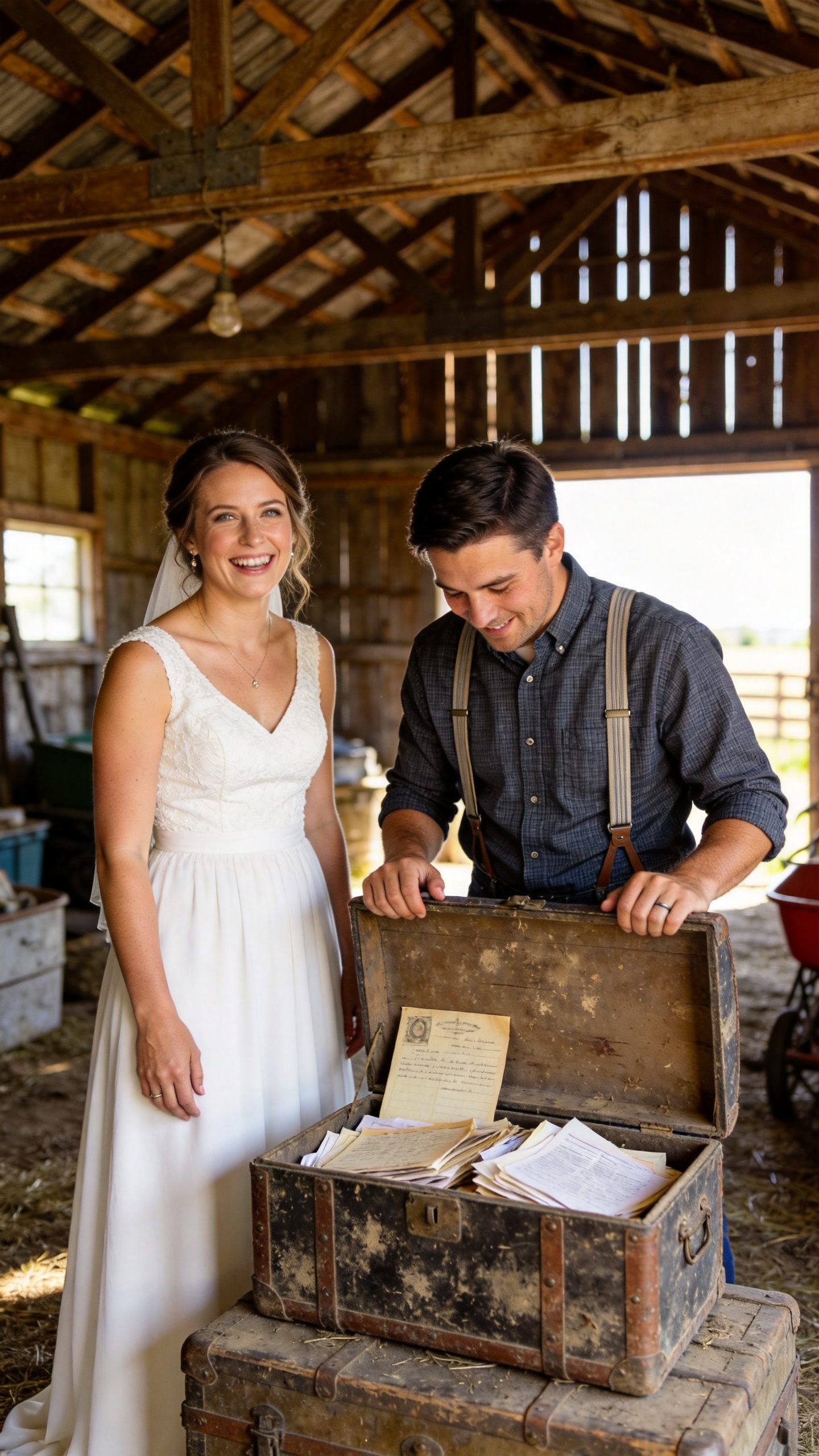 I Married My Childhood Enemy To Save Our Family Farm - But After The Wedding, He Took Me To The Barn And Showed Me What Our Parents Hid For 20 Years