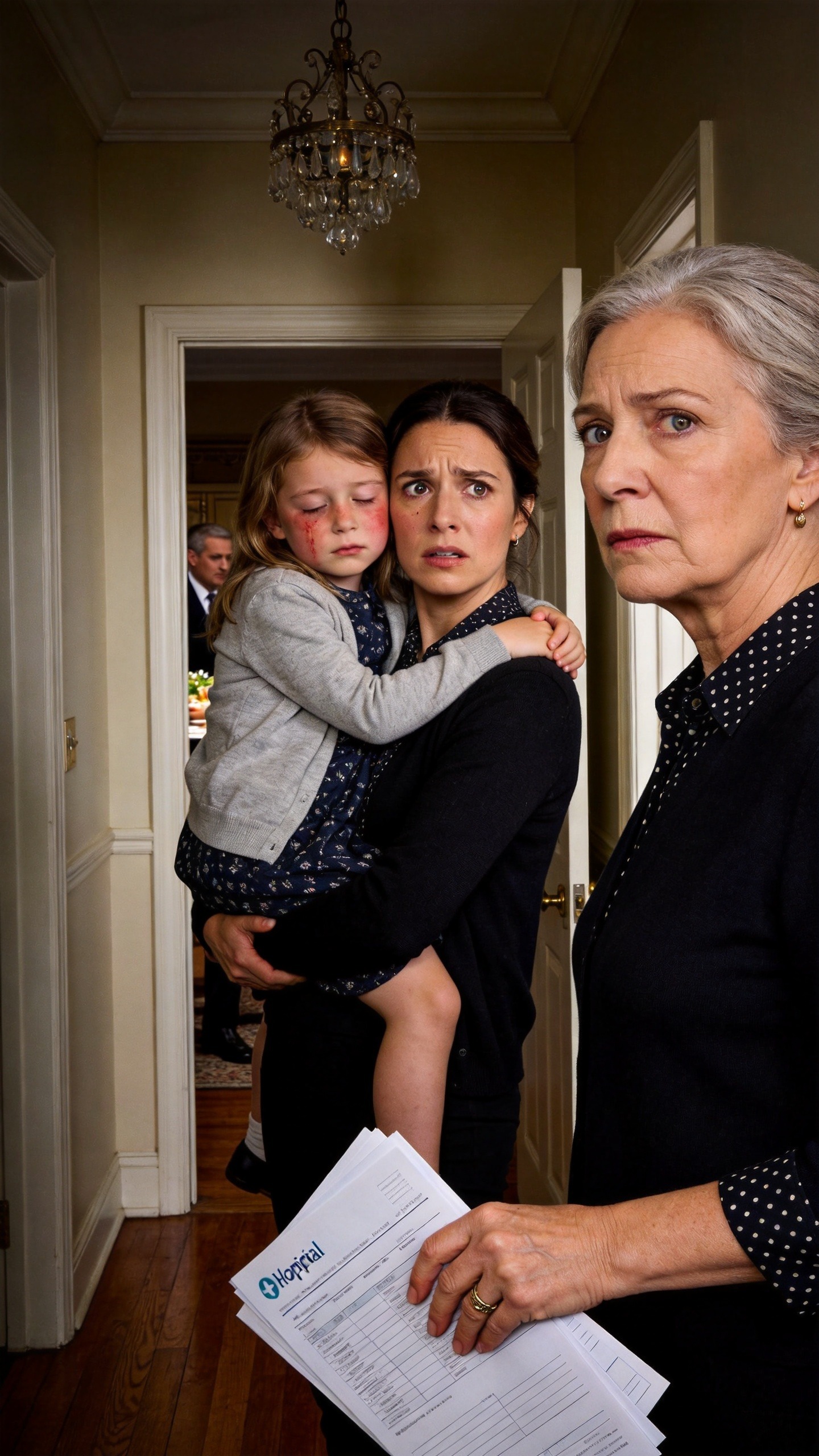 My Little Girl's Fever Hit 104, But My Mother-In-Law Blocked the Door and Told Me to Keep Smiling for Her Dinner Guests. "Stop Making This Family Look Bad," She Said. Then the Records She Never Knew I Kept Changed Everything