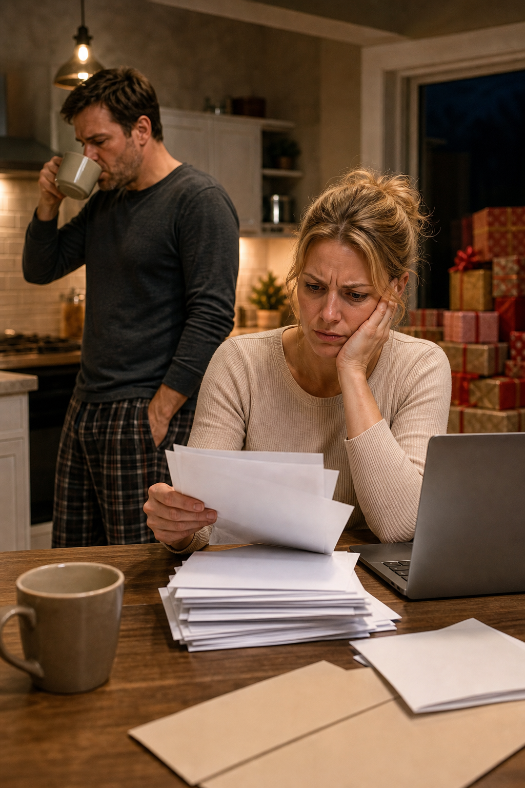 I'd just lost my job when my husband coldly declared, “Your folks won't get Christmas presents this year,” then blew $2,300 pampering his own kin.